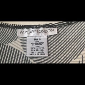 Black and white dress